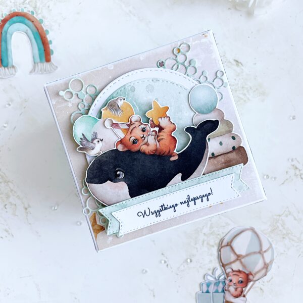 Exploding box - Pudełko z życzeniami - Urodzinowa przygoda