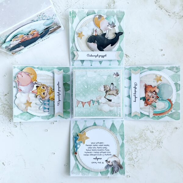 Exploding box - Pudełko z życzeniami - Urodzinowa przygoda