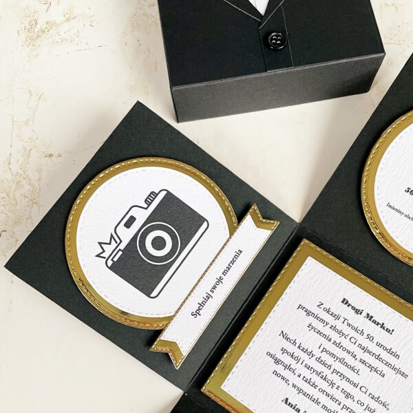 IMG_2425 Exploding box – Pudełko z życzeniami – Męski garnitur