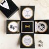 Exploding box – Życzenia i pudełko na upominek – Męski garnitur