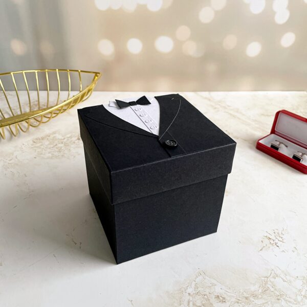 IMG_2463 Exploding box – Pudełko z życzeniami – Męski garnitur