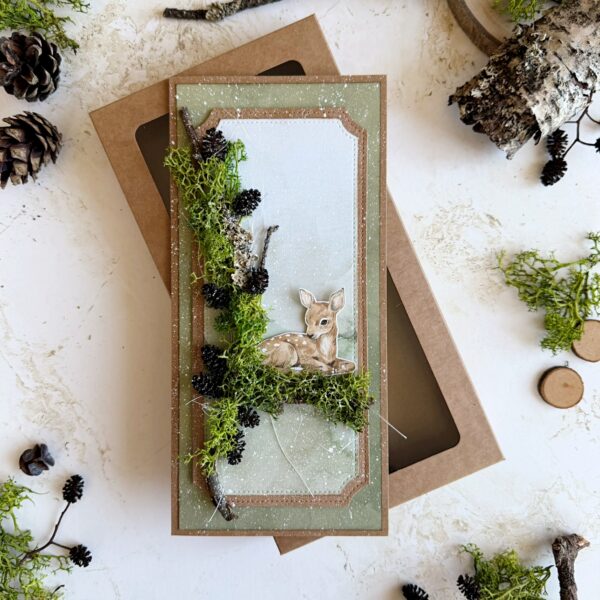 Kartka w pudełku - Urodziny - Leśne opowieści