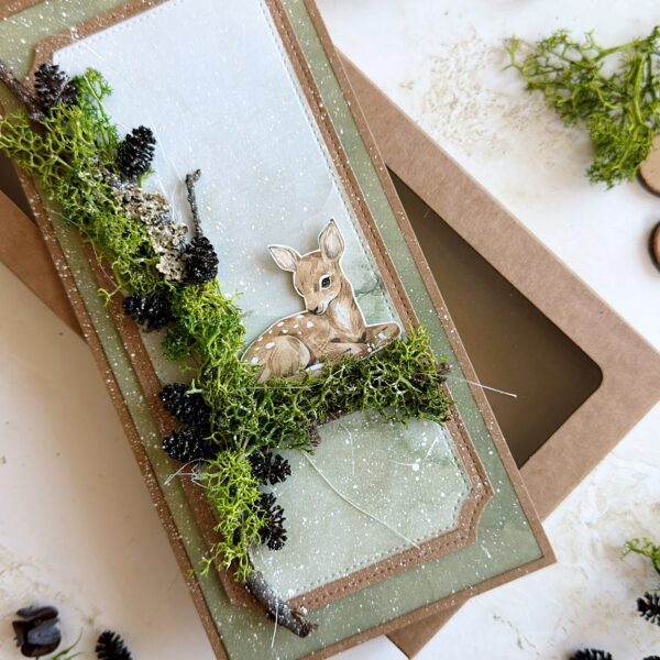 Kartka w pudełku - Urodziny - Leśne opowieści